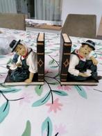 2 Laurel En Hardy boekensteunen, Huis en Inrichting, Ophalen, Zo goed als nieuw