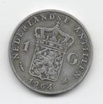 Nederlandse Antillen 1 gulden 1964 * KM# 2, Postzegels en Munten, Munten | Amerika, Zilver, Losse munt, Verzenden, Midden-Amerika