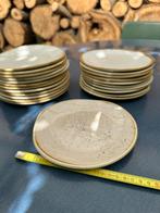 23 Churchill Stonecast aardewerk bordjes, Ophalen, Gebruikt, Bord(en), Effen