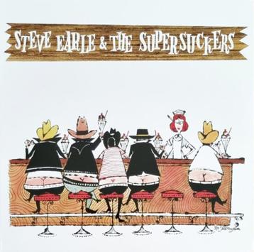 STEVE EARLE & THE SUPERSUCKERS - LP NIEUW beschikbaar voor biedingen