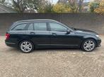 Mercedes-Benz C-Klasse C180cdi BE Estate Aut7 2012 Zwart, Auto's, Automaat, Achterwielaandrijving, 1800 kg, Zwart