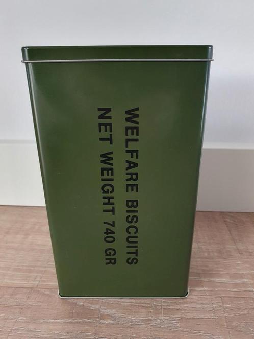 Welfare Biscuits "Ter herinnering aan de voedseldroppings 45, Verzamelen, Blikken, Zo goed als nieuw, Overige, Ophalen of Verzenden