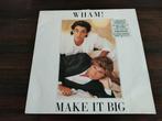 Wham! - Make It Big LP, Ophalen of Verzenden, 1980 tot 2000, Gebruikt, 12 inch