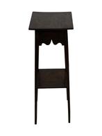 Vintage Plantentafel Hout Jaren 60 bijzettafel, Minder dan 55 cm, Gebruikt, Vintage, 60 cm of meer