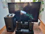 LG homecinema 5.1 én LG televisie, Audio, Tv en Foto, Gebruikt, 70 watt of meer, 5.1-systeem, Dvd-speler