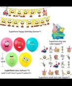 Spongebob set, Ophalen of Verzenden, Nieuw, Versiering, Carnaval