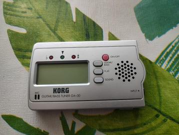 Originele Korg GA-30 Gitaar tuner stem apparaat beschikbaar voor biedingen