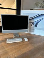 In nieuwstaat: Apple iMac M3 (garantie tm 6-4-2027)!, Computers en Software, Apple Desktops, Ophalen, 256 GB, IMac, Zo goed als nieuw