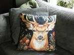 sierkussen hert, Ophalen of Verzenden, Nieuw, Overige kleuren, Vierkant