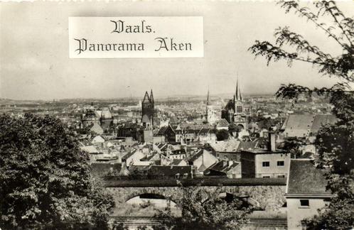 Vaals. Panorama Aken - 1958 gelopen, Verzamelen, Ansichtkaarten | Nederland, Gelopen, Limburg, 1940 tot 1960, Ophalen of Verzenden