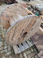 Grote houten haspel, Tuin en Terras, Ophalen, Gebruikt, Rond, Hout