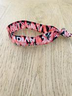 Elastieken armbandje tijgerstrepen, Ophalen of Verzenden, Nieuw, Roze, Elastiek