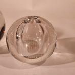 Leerdam glazen vazen - set van 2, Overige kleuren, Ophalen of Verzenden, Minder dan 50 cm, Glas