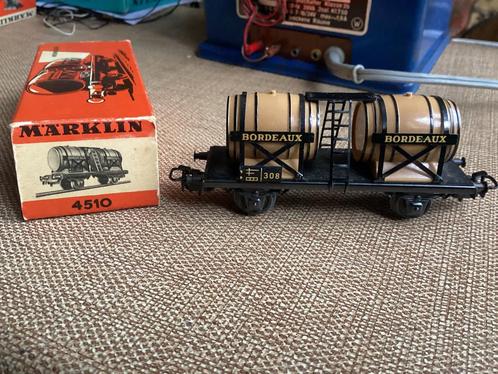 Marklin 4510 wijnvatenwagen met opdruk 308 met ovp, Hobby en Vrije tijd, Modeltreinen | H0, Wagon, Wisselstroom, Märklin, Ophalen of Verzenden