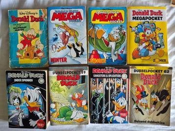 Donald Duck dubbelpockets, megapockets en themapockets beschikbaar voor biedingen