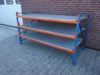 03062 Stelling werkplek 214cm x 100cm, Ophalen, Gebruikt