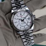 Rolex Sky-Dweller 42mm White Dial 326934 2023, Sieraden, Tassen en Uiterlijk, Ophalen, Staal, Gebruikt, Polshorloge
