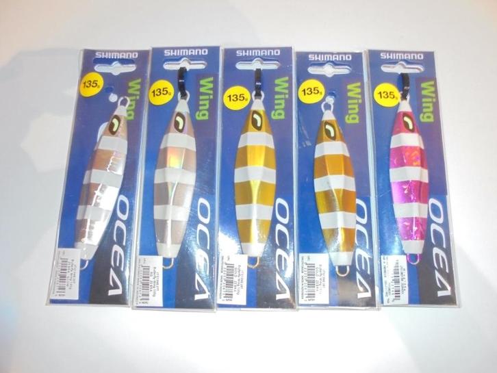Shimano Ocea Stinger Butterfly Wing Sloow Picht Jig 135g., Watersport en Boten, Hengelsport | Zeevissen, Nieuw, Overige typen