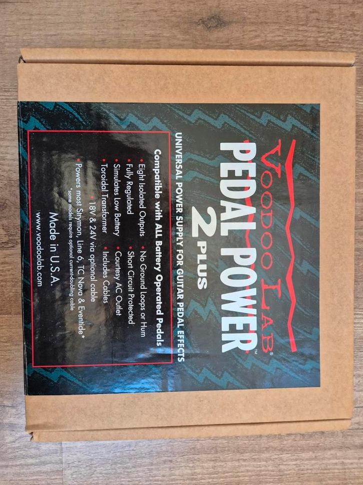 Voodoo Lab Pedal Power 2 Plus - Voeding voor Effectpedalen, Muziek en Instrumenten, Effecten, Ophalen of Verzenden