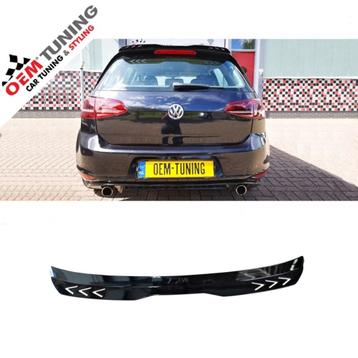 Dakspoiler MK7 voor Golf 7–Hoogglans Zwart | Sportieve Look beschikbaar voor biedingen