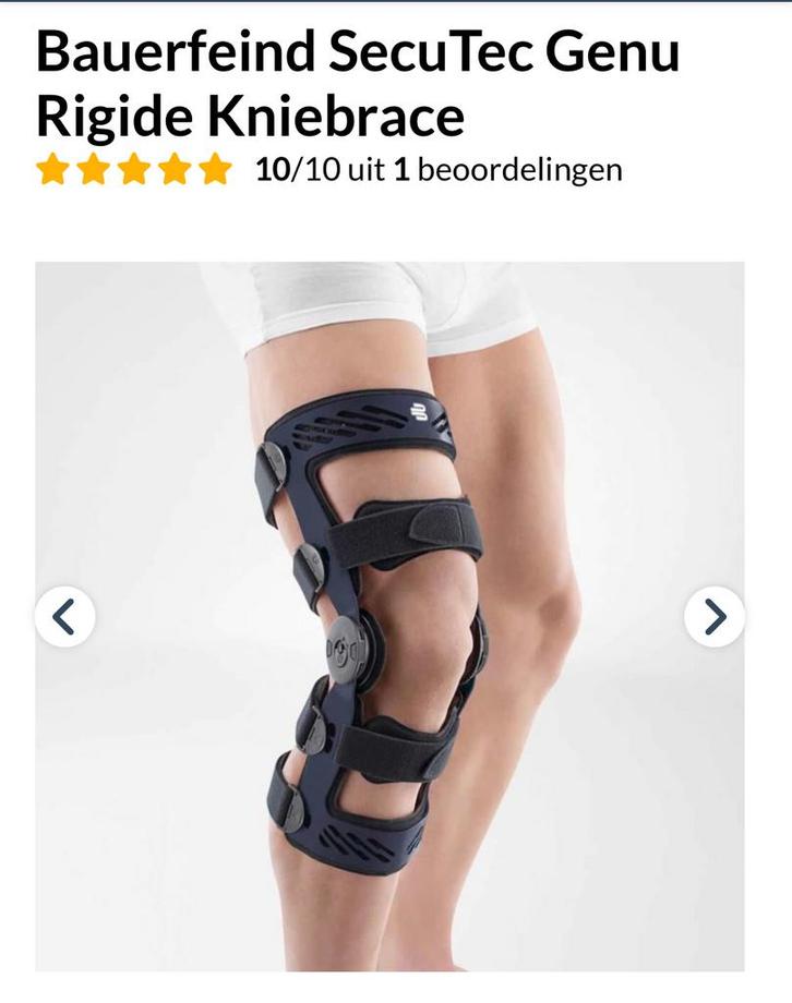 Bauerfeind Secutec Genu ZGAN Maat L, Diversen, Braces, Ophalen of Verzenden