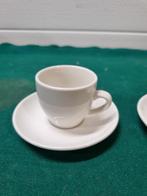 -	espresso kopjes wit porselein, Ophalen of Verzenden, 'T Olde Gre-j, Info@toldegrej.nl, Endepoelstraat 20f Didam