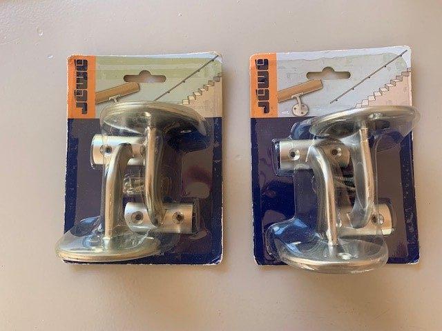 JéWé Trapleuninghouders 4x - NIEUW!, Doe-het-zelf en Verbouw, IJzerwaren en Bevestigingsmiddelen, Nieuw, Overige typen, Ophalen of Verzenden