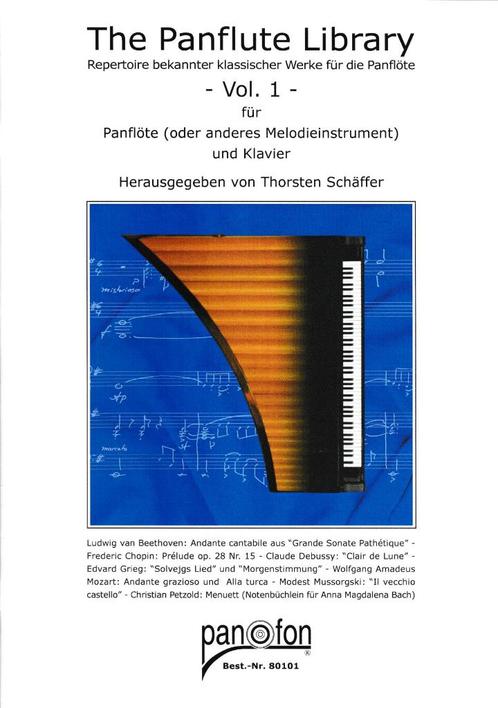 Thorsten Schaffer - The Panflute Library - Vol. 1 -, Muziek en Instrumenten, Bladmuziek, Gebruikt, Les of Cursus, Klassiek, Ophalen of Verzenden