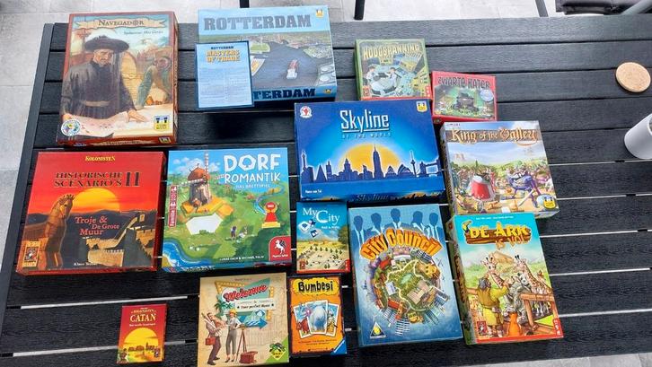 Diverse bord- en Kaartspellen, Hobby en Vrije tijd, Gezelschapsspellen | Bordspellen, Zo goed als nieuw, Ophalen of Verzenden