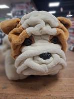 Pluche Bulldog, Kinderen en Baby's, Speelgoed | Knuffels en Pluche, Ophalen, Zo goed als nieuw, Overige typen