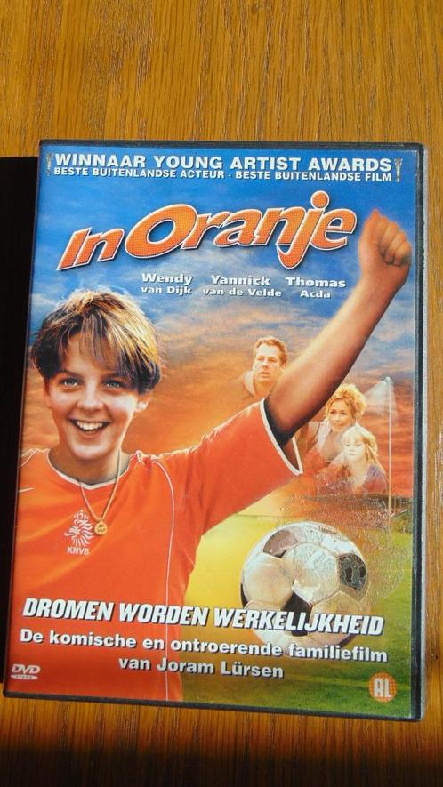 In oranje dvd, Cd's en Dvd's, Dvd's | Kinderen en Jeugd, Gebruikt, Film, Avontuur, Ophalen of Verzenden
