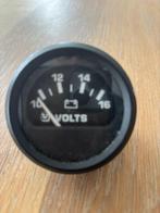 Faria voltmeter 10 -16 volt waterdicht, Ophalen of Verzenden, Zo goed als nieuw, Elektriciteit
