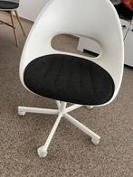Ikea bureaustoel wit met grijs zitkussentje, Ophalen, Zo goed als nieuw, Wit