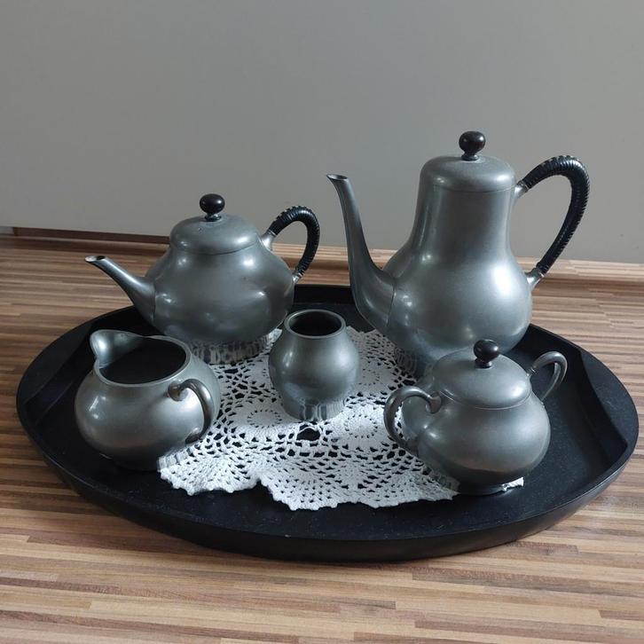 Tinnen servies, Antiek en Kunst, Antiek | Tin, Ophalen