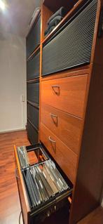 IKEA Effektiv (goudbruin!) VINTAGE met Signum rolluiken, 200 cm of meer, Kersenrood, Meerdere deuren, Kersenhout