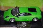 SALE !! LAMBORGHINI MURCIELAGO coupe green Autoart 74514 WRH, Hobby en Vrije tijd, Modelauto's | 1:18, Verzenden, Zo goed als nieuw