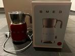 Smeg melkschuimer rood, Ophalen of Verzenden, Zo goed als nieuw, Elektrische melkopschuimer