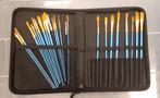 Schilderetui met penselen, Hobby en Vrije tijd, Schilderen, Ophalen of Verzenden, Nieuw, Penseel of Kwast
