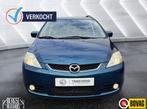 Mazda 5 1.8 Executive 7Prs Clima Lmv Nap, Stof, 4 cilinders, Blauw, Origineel Nederlands