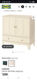 IKEA LOMMARP kast wit, Huis en Inrichting, Ophalen, Zo goed als nieuw, 25 tot 50 cm, 100 tot 150 cm