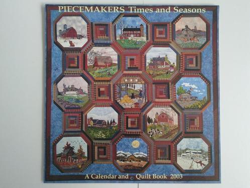 2003 Piecemakers calendar + patronen, Hobby en Vrije tijd, Borduren en Borduurmachines, Nieuw, Overige typen, Ophalen