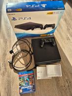Playstation 4 slim met werkende controller en doos, Ophalen of Verzenden, Zo goed als nieuw, Met 1 controller, Slim