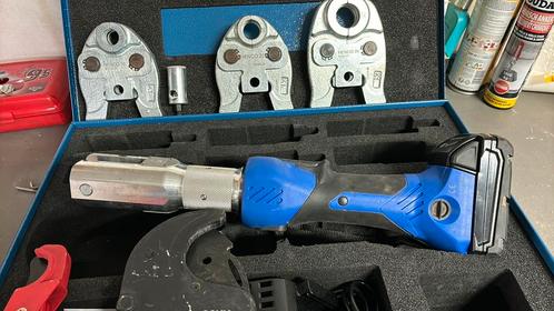 Te huur: Henco perstang met TH-bekken (16 / 20 / 26 mm), Doe-het-zelf en Verbouw, Gereedschap | Handgereedschap, Zo goed als nieuw