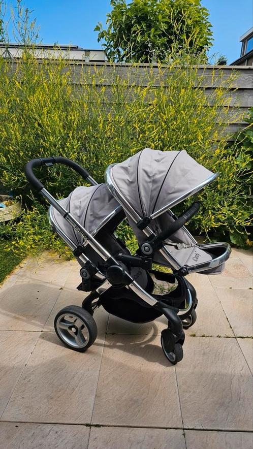 iCandy tweeling kinderwagen, Kinderen en Baby's, Kinderwagens en Combinaties, Gebruikt, Combiwagen, Overige merken, Ophalen