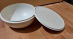 Tupperware Superkom met deksel, Ophalen, Gebruikt, Crème, Bak of Kom