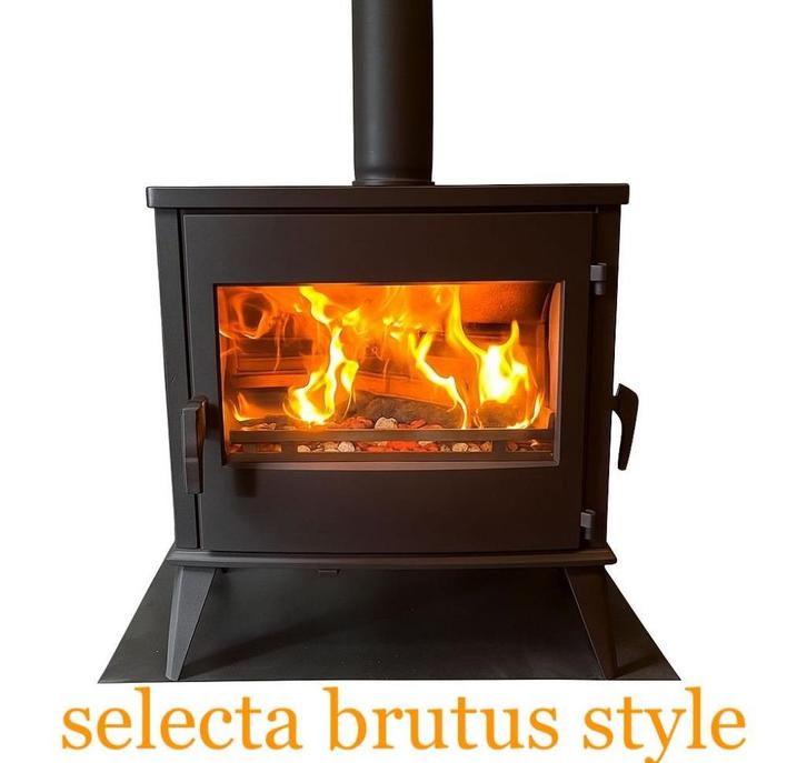 houtkachel selecta brutus, Huis en Inrichting, Kachels, Nieuw, Vrijstaand, Houtkachel, Hout, Ophalen