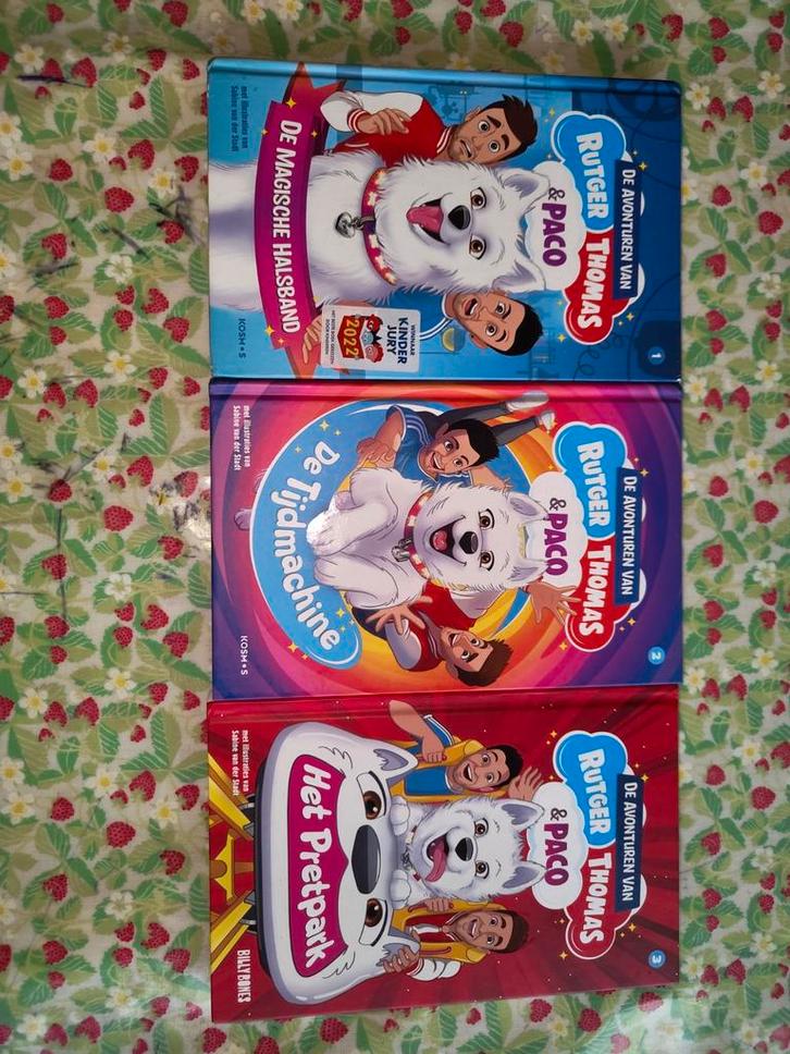 Rutger Thomas & Paco Boeken Set, Verzamelen, Speelkaarten, Jokers en Kwartetten, Zo goed als nieuw, Speelkaart(en), Ophalen