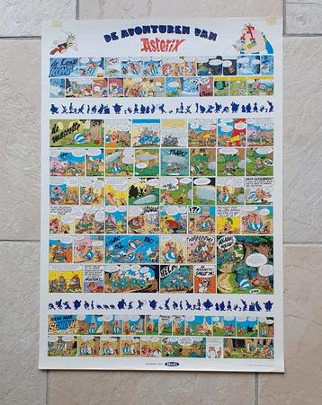 Posters met stripverhaal  van Lucky Luke en Asterix beschikbaar voor biedingen