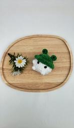 Gloednieuwe kikker knuffel gehaakt superzacht handmade, Verzenden, Nieuw, Kikker