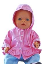 Babyborn poppenkleding patronenpakket zomer OF winter New!, Nieuw, Ophalen of Verzenden, Www.kruumpiepoppenmode.nl, Babypop